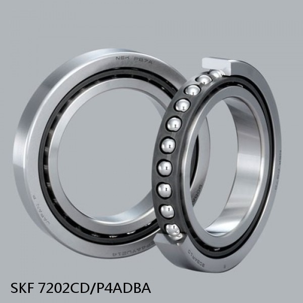7202CD/P4ADBA SKF Super Precision,Super Precision Bearings,Super Precision Angular Contact,7200 Series,15 Degree Contact Angle