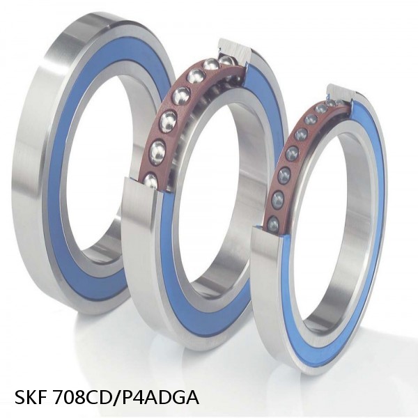 708CD/P4ADGA SKF Super Precision,Super Precision Bearings,Super Precision Angular Contact,7000 Series,15 Degree Contact Angle