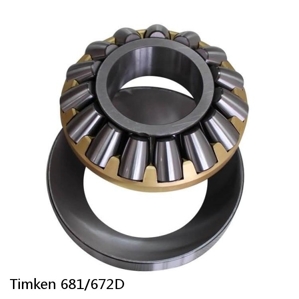 681/672D Timken Tapered Roller Bearing Assembly